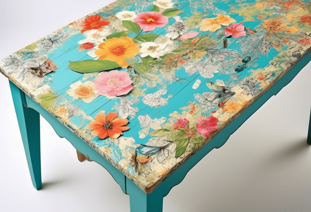 Artesanato com decoupage