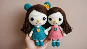boneca amigurumi
