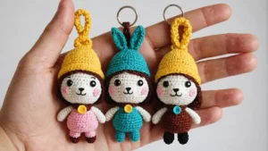 chaveiro amigurumi