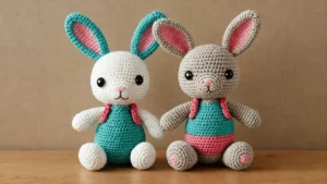 coelho amigurumi