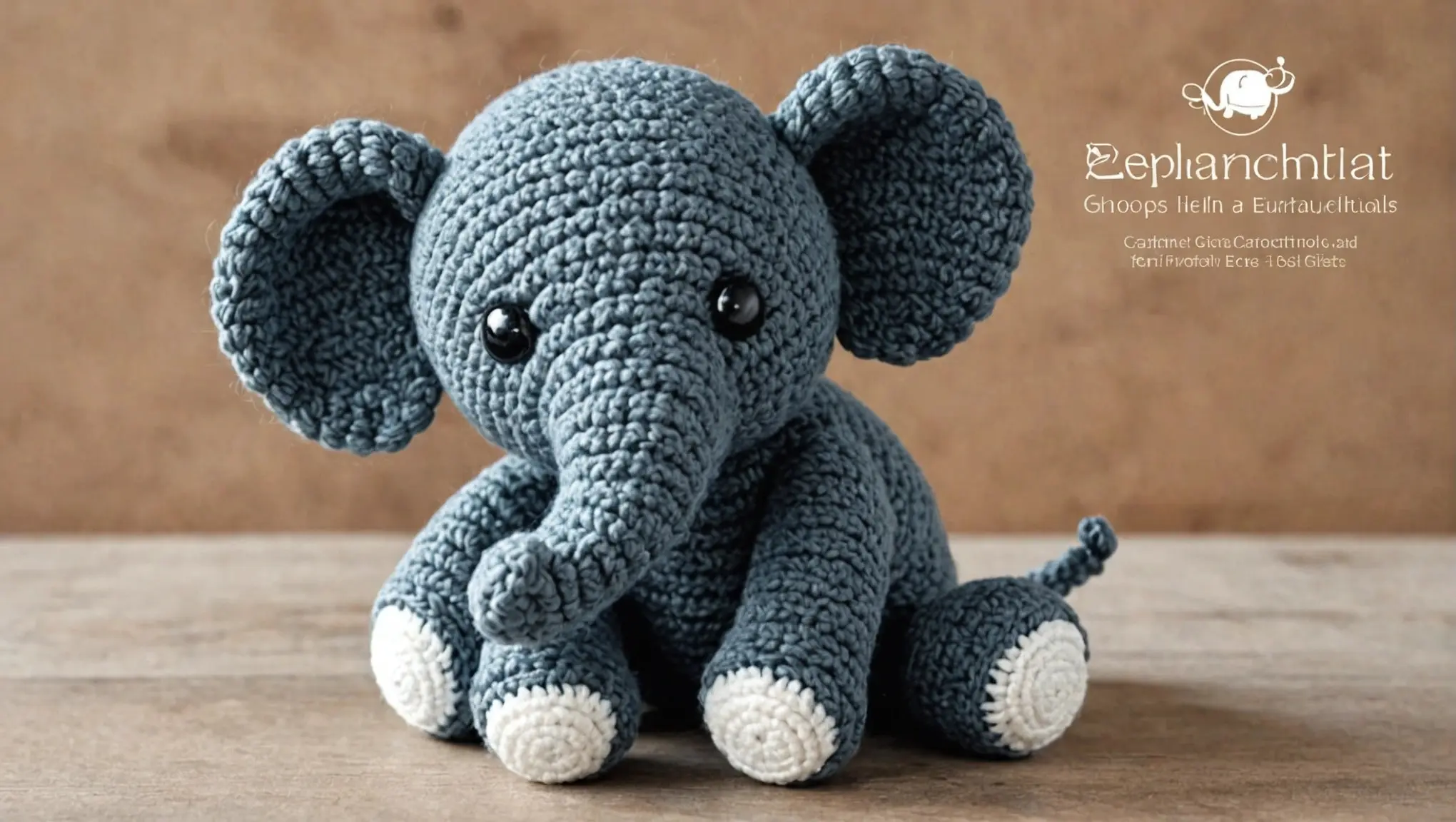 elefante amigurumi