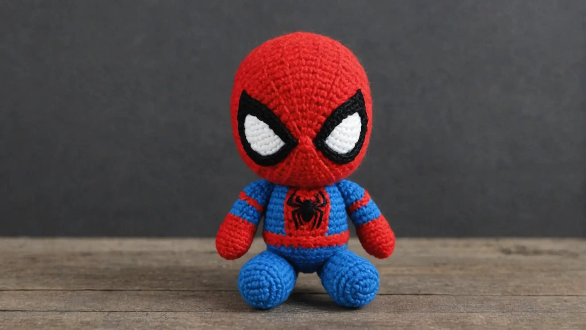 homem aranha amigurumi