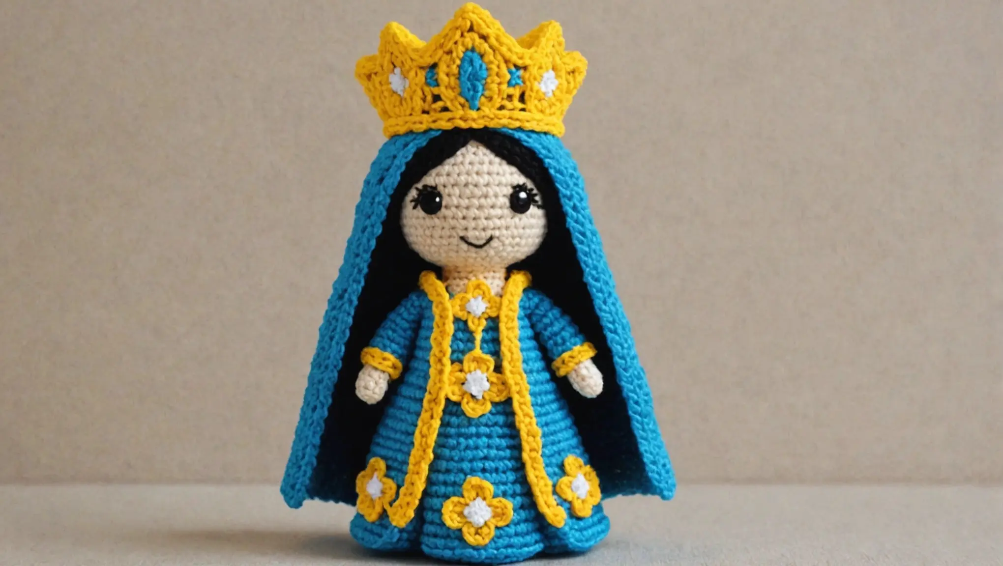 nossa senhora aparecida amigurumi