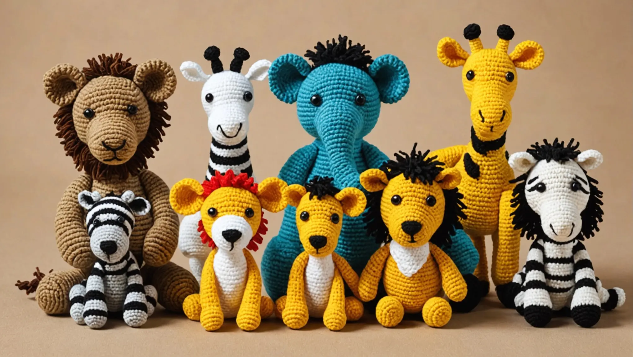 safari amigurumi