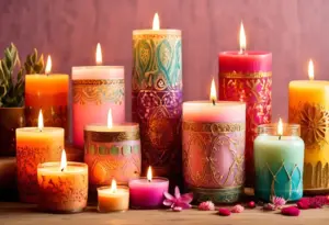 velas aromáticas diferentes