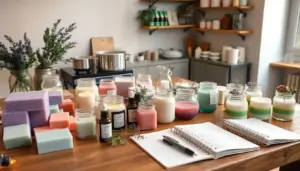 velas aromáticas para lembrancinhas