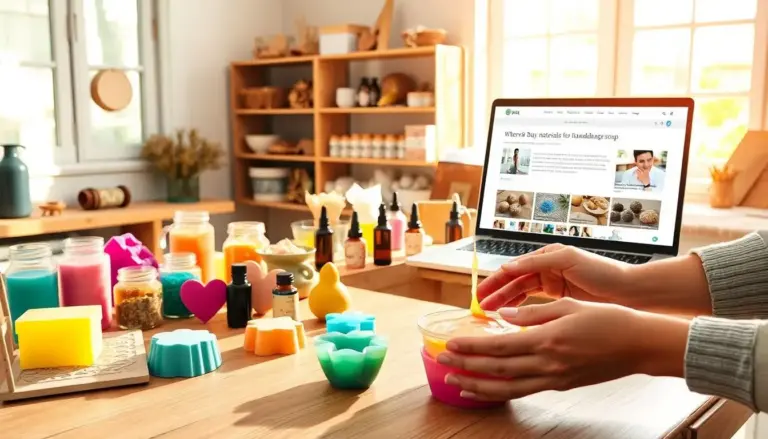 Onde comprar materiais para sabonete artesanal