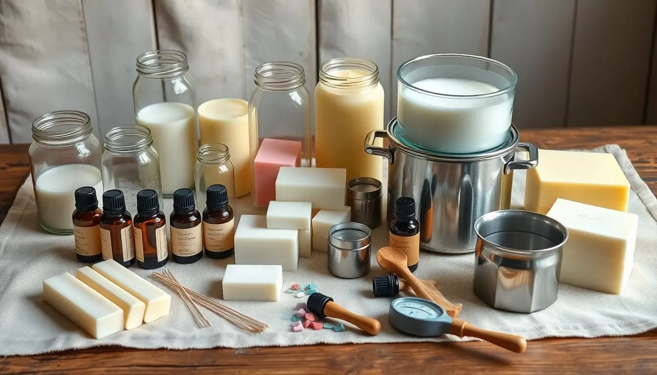 velas aromáticas materiais necessários