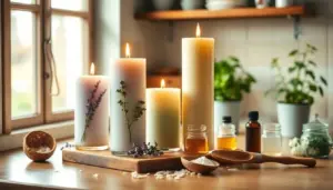 velas aromáticas hidratantes