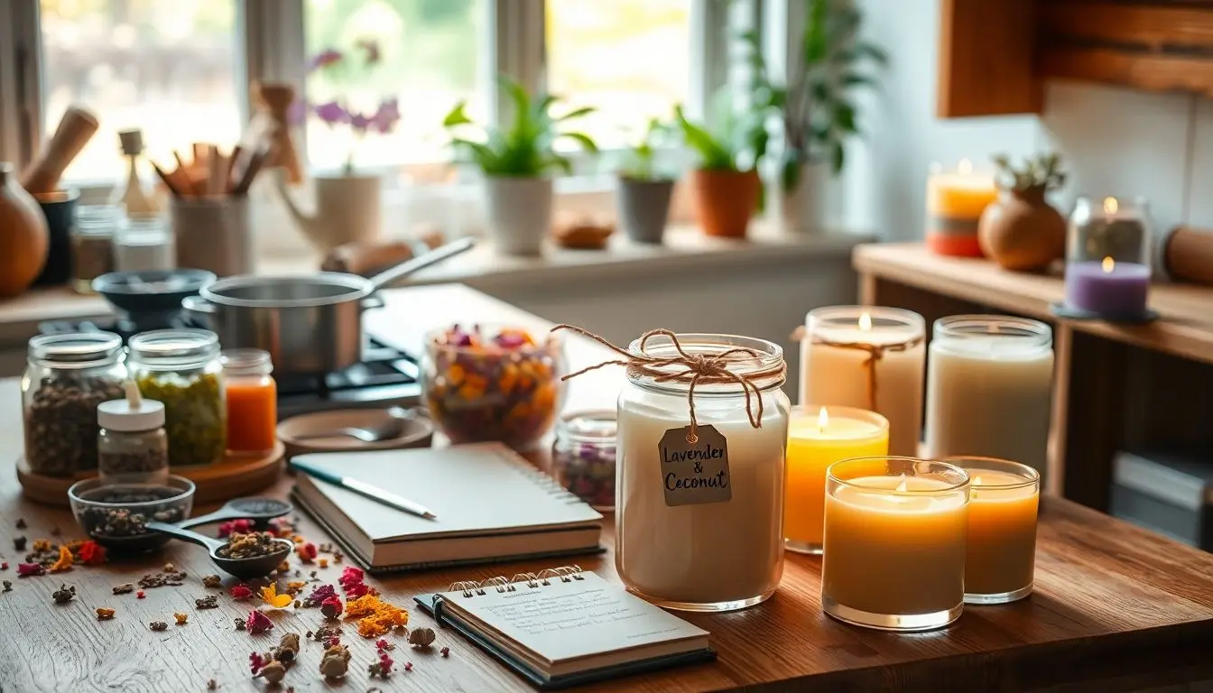 velas aromáticas hidratantes