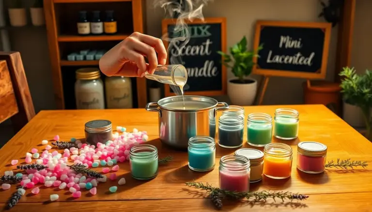velas aromáticas mini