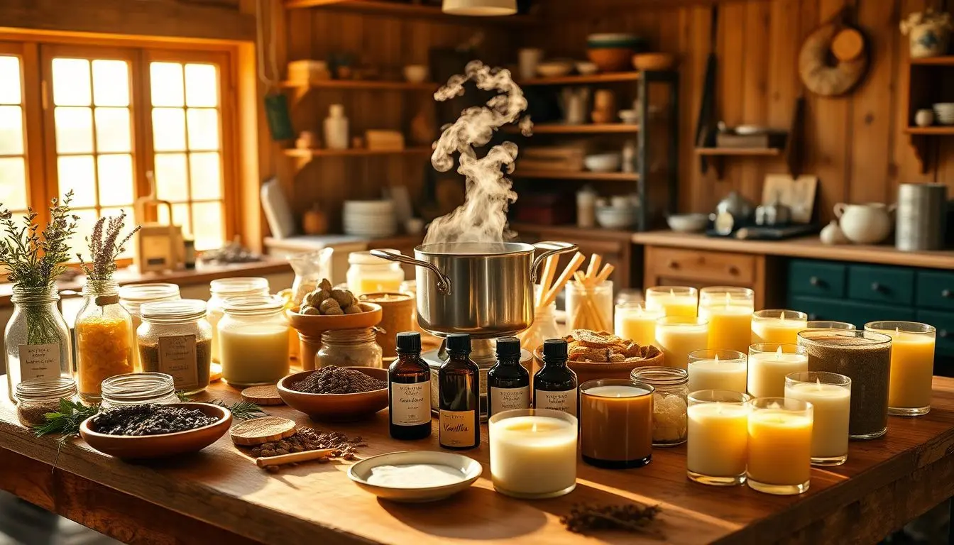 velas aromáticas orgânicas