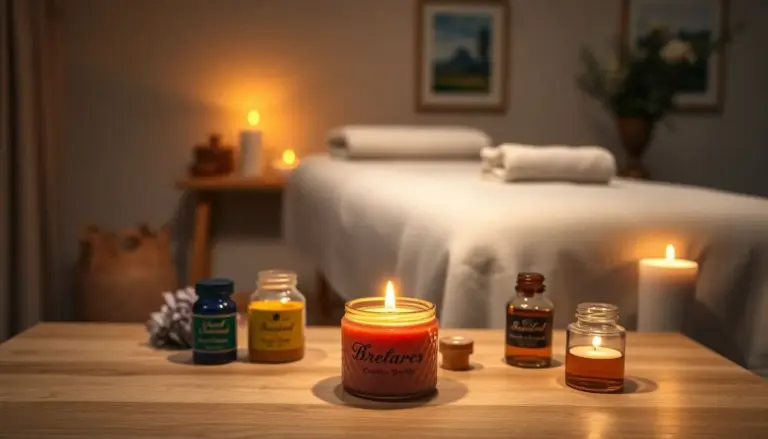 velas aromáticas para massagens