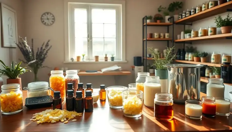 velas aromáticas veganas