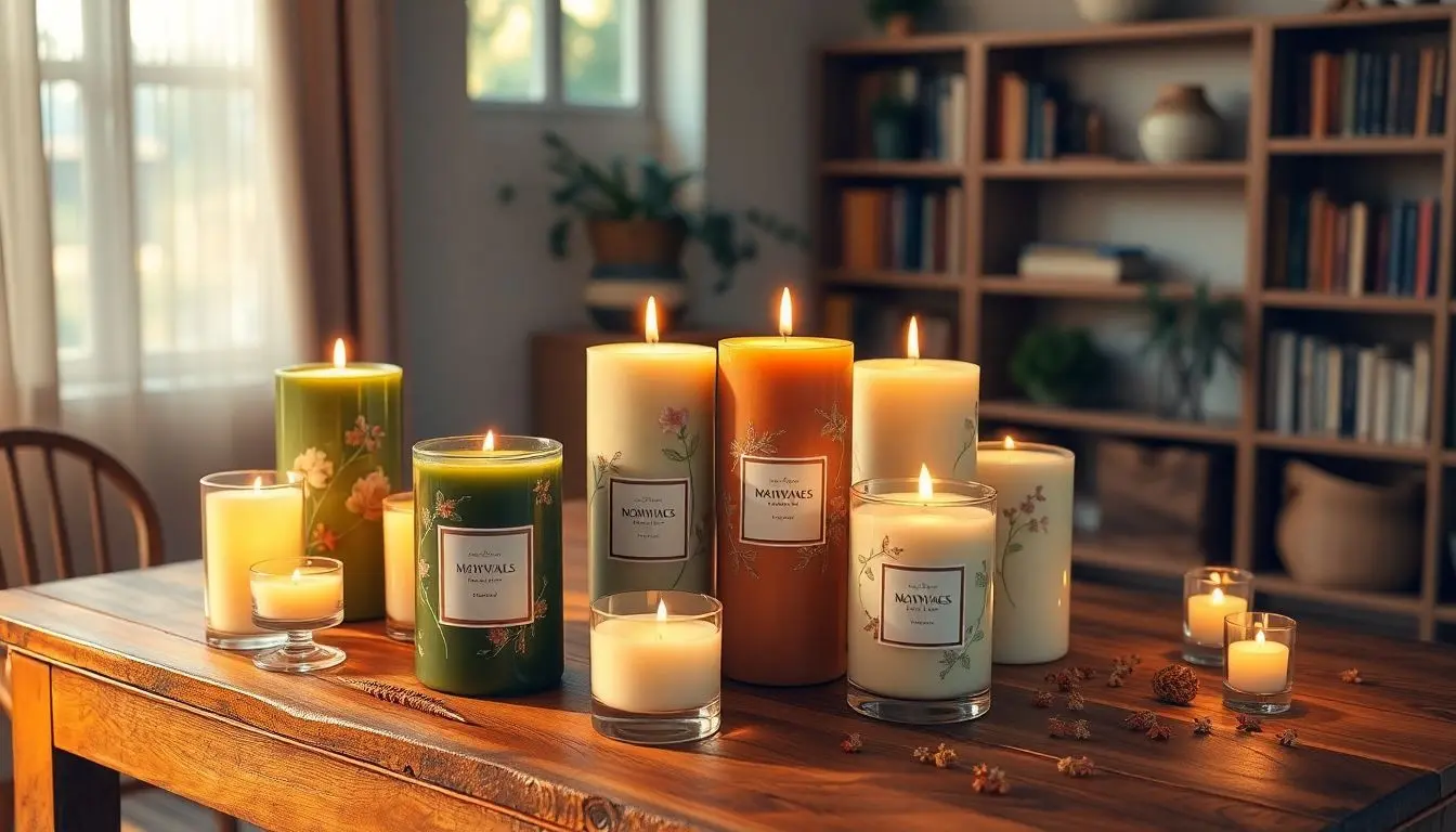 velas aromáticas grandes