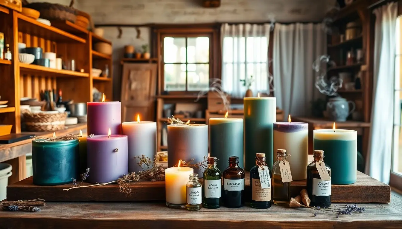 velas aromáticas grandes